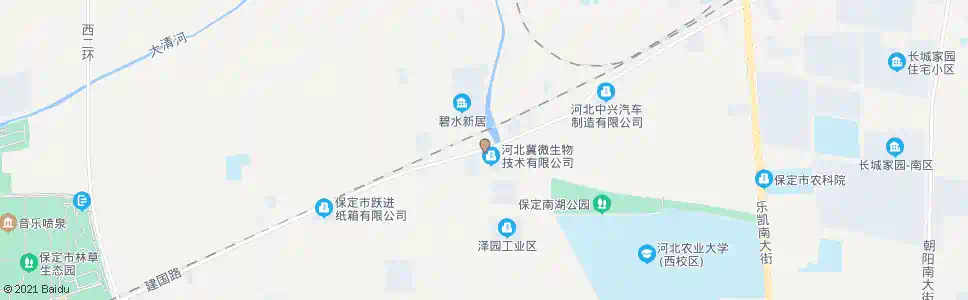保定小祝泽_公交站地图_保定公交_妙搜公交查询2025