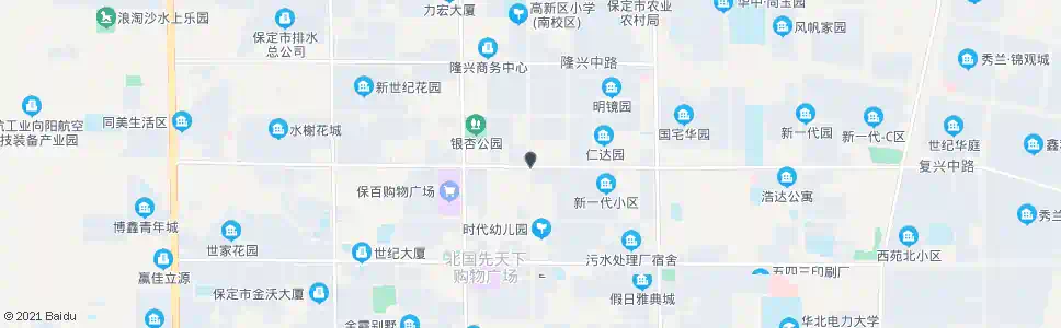 保定翠园街口_公交站地图_保定公交_妙搜公交查询2025