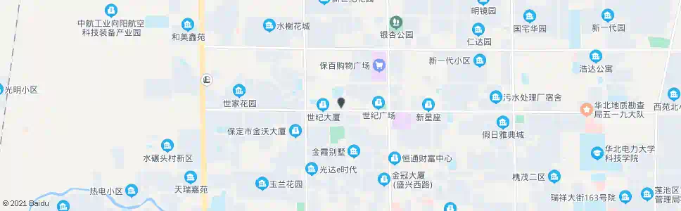 保定国际俱乐部_公交站地图_保定公交_妙搜公交查询2025
