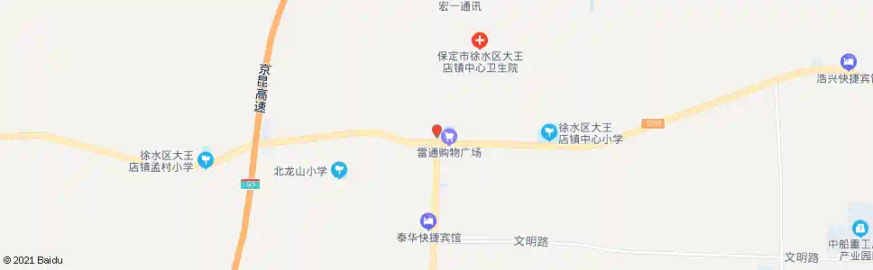 保定外环路口_公交站地图_保定公交_妙搜公交查询2025