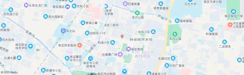 保定市三医院(路口东)_公交站地图_保定公交_妙搜公交查询2025