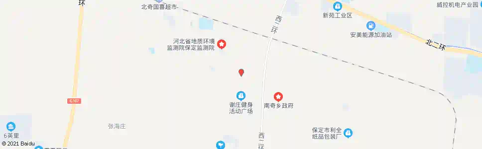 保定谢庄_公交站地图_保定公交_妙搜公交查询2025