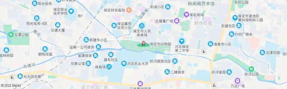 保定动物园(天威中路)_公交站地图_保定公交_妙搜公交查询2025