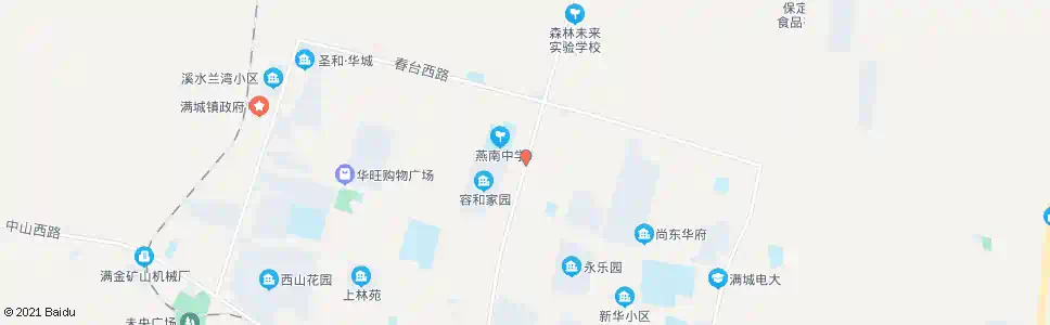 保定燕南中学_公交站地图_保定公交_妙搜公交查询2025