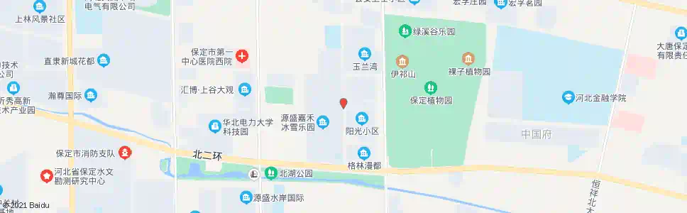 保定火炬街_公交站地图_保定公交_妙搜公交查询2025