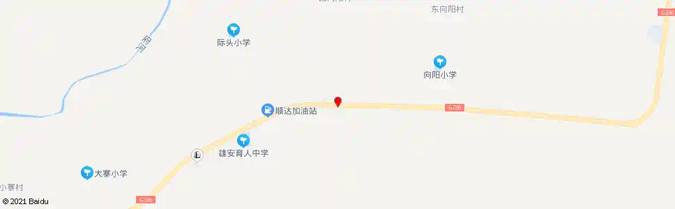 保定西向阳_公交站地图_保定公交_妙搜公交查询2025