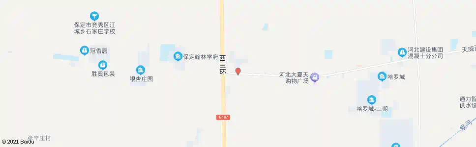 保定天威路西三环路口_公交站地图_保定公交_妙搜公交查询2025