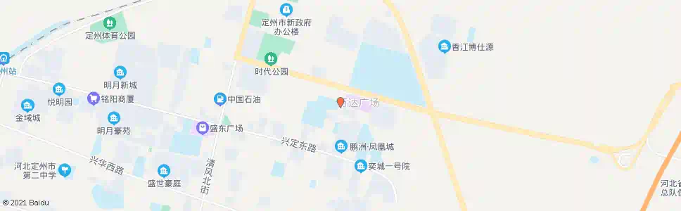 保定北门街路口_公交站地图_保定公交_妙搜公交查询2025