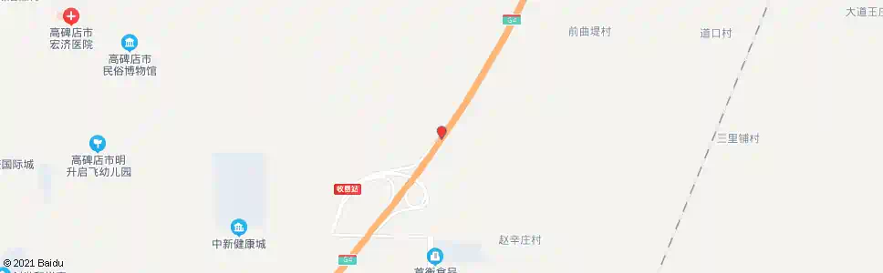 保定高碑店高速路口_公交站地图_保定公交_妙搜公交查询2025