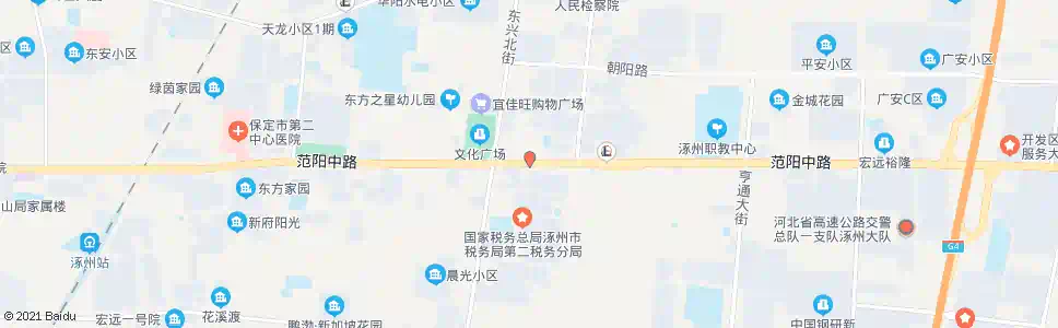 保定涿州联通公司_公交站地图_保定公交_妙搜公交查询2025