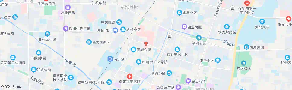 保定市一医院_公交站地图_保定公交_妙搜公交查询2025