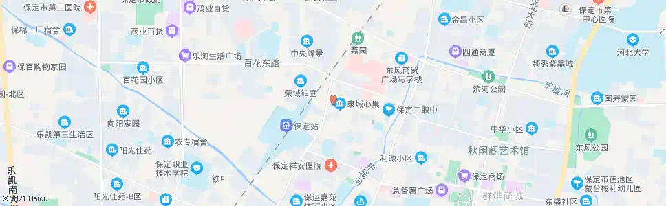 保定南胡小学_公交站地图_保定公交_妙搜公交查询2025