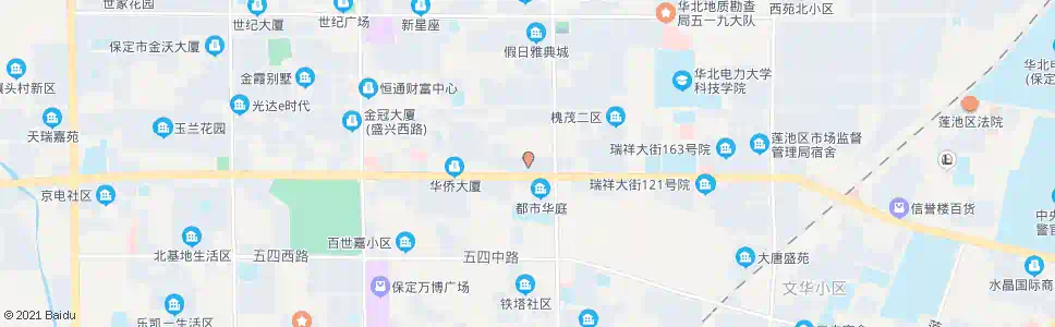 保定长城公寓_公交站地图_保定公交_妙搜公交查询2025