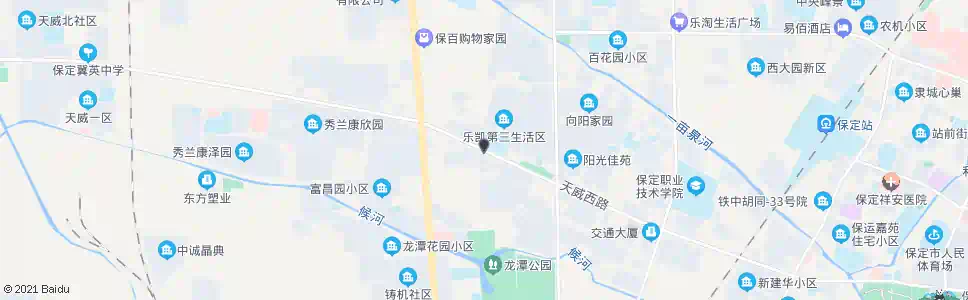 保定二十六中_公交站地图_保定公交_妙搜公交查询2025