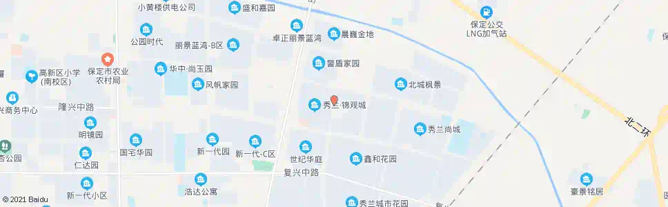 保定秀兰四季城_公交站地图_保定公交_妙搜公交查询2025