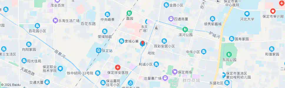 保定市二职中_公交站地图_保定公交_妙搜公交查询2025