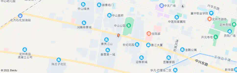 保定定州西苑小区_公交站地图_保定公交_妙搜公交查询2025