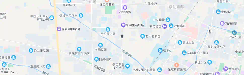 保定朝阳桥_公交站地图_保定公交_妙搜公交查询2025