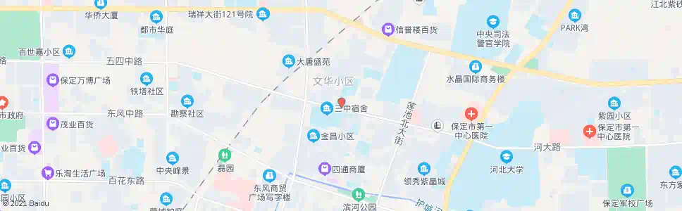 保定东环路小学_公交站地图_保定公交_妙搜公交查询2025
