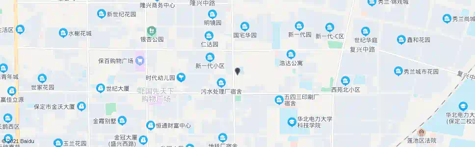 保定韩村(路口东)_公交站地图_保定公交_妙搜公交查询2025