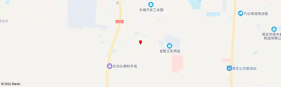 保定北沟头_公交站地图_保定公交_妙搜公交查询2025