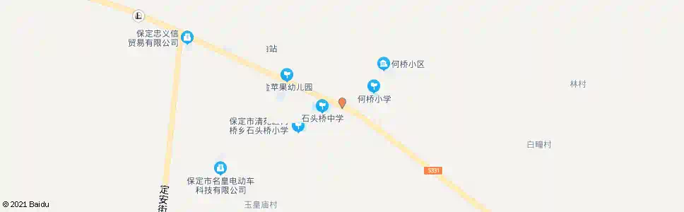 保定何桥_公交站地图_保定公交_妙搜公交查询2025