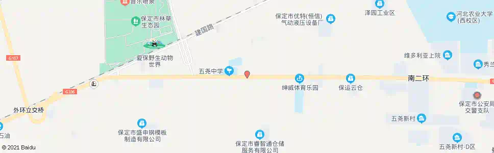 保定中铁四处_公交站地图_保定公交_妙搜公交查询2025