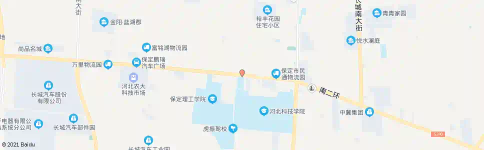 保定东小庄_公交站地图_保定公交_妙搜公交查询2025