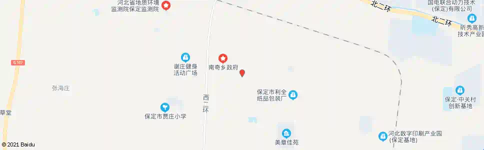 保定章村_公交站地图_保定公交_妙搜公交查询2025