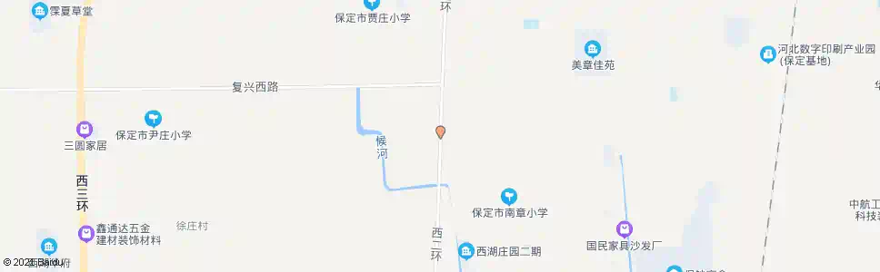 保定南章_公交站地图_保定公交_妙搜公交查询2025
