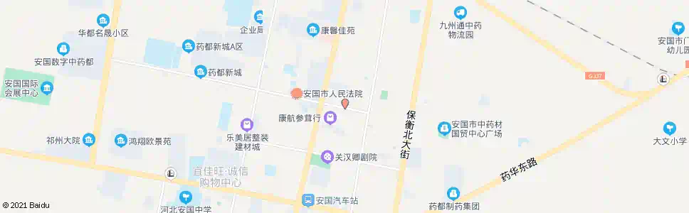 保定安国药都_公交站地图_保定公交_妙搜公交查询2025