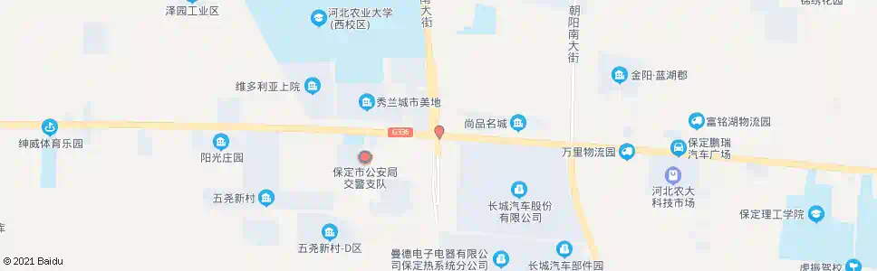 保定先锋机械厂_公交站地图_保定公交_妙搜公交查询2025