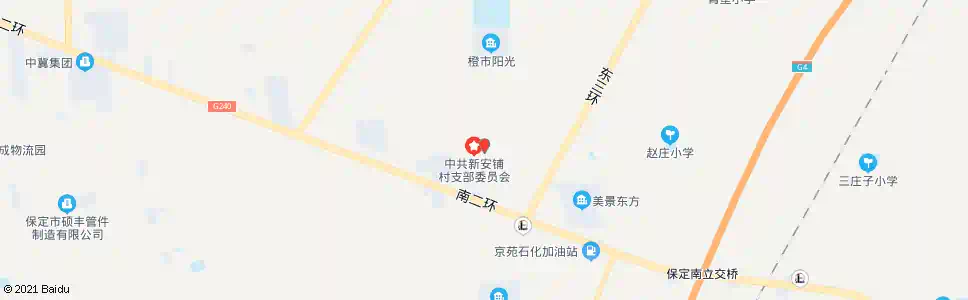 保定利民路北口_公交站地图_保定公交_妙搜公交查询2025