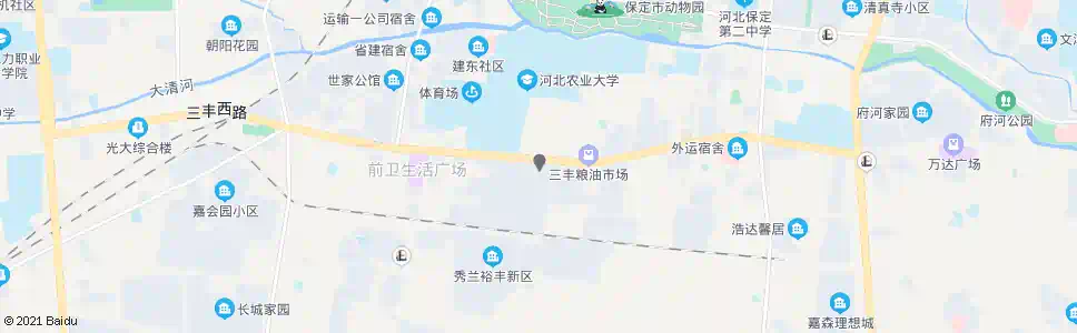 保定鑫丰集团_公交站地图_保定公交_妙搜公交查询2025