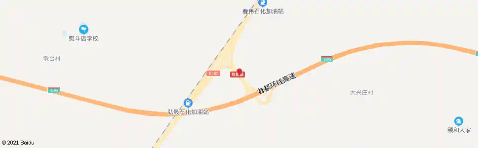保定107国道涿州收费站_公交站地图_保定公交_妙搜公交查询2025