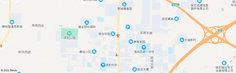 保定清苑移动公司_公交站地图_保定公交_妙搜公交查询2025