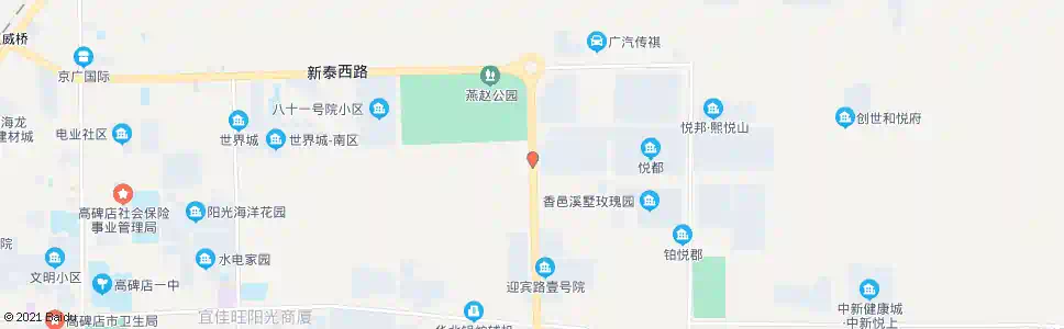 保定白象_公交站地图_保定公交_妙搜公交查询2025