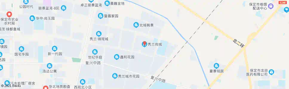 保定秀兰小区_公交站地图_保定公交_妙搜公交查询2025