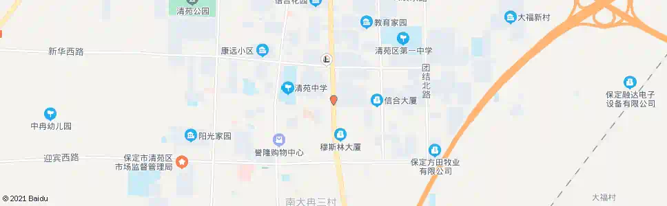 保定天桥_公交站地图_保定公交_妙搜公交查询2025