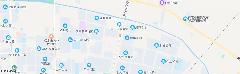 保定恒祥北大街路口_公交站地图_保定公交_妙搜公交查询2025