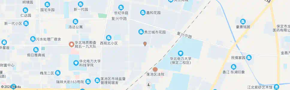 保定韩庄路口(秀兰花园)_公交站地图_保定公交_妙搜公交查询2025