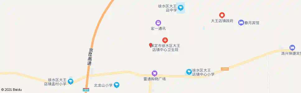 保定大王店南街_公交站地图_保定公交_妙搜公交查询2025