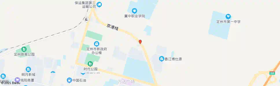 保定看守所教导队_公交站地图_保定公交_妙搜公交查询2025