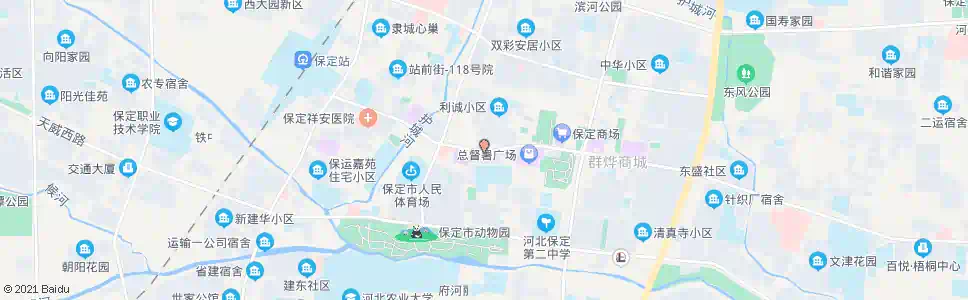 保定保百大楼_公交站地图_保定公交_妙搜公交查询2025