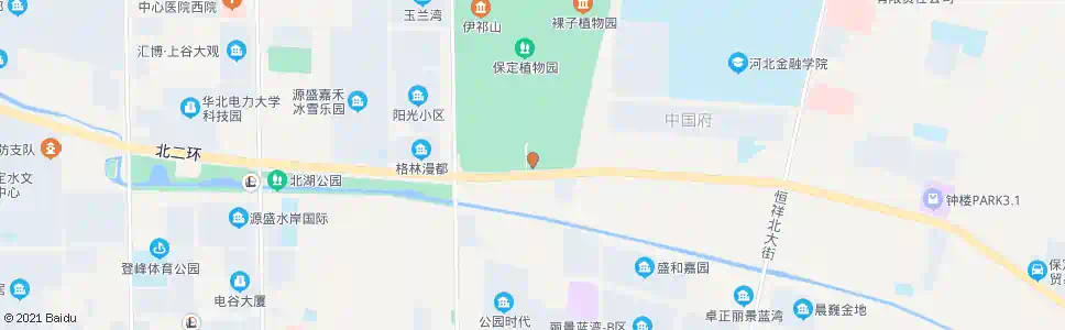 保定高碑店植物园南门_公交站地图_保定公交_妙搜公交查询2025
