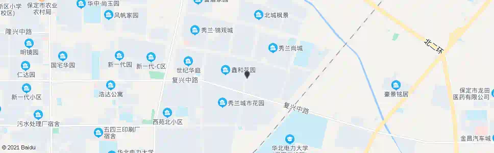 保定鑫和花园东门_公交站地图_保定公交_妙搜公交查询2025