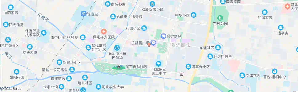 保定金桥商城_公交站地图_保定公交_妙搜公交查询2025
