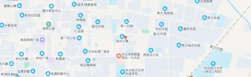 保定复兴路口(瑞祥大街)_公交站地图_保定公交_妙搜公交查询2025