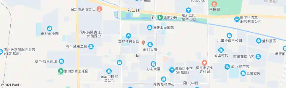 保定市接待中心_公交站地图_保定公交_妙搜公交查询2025