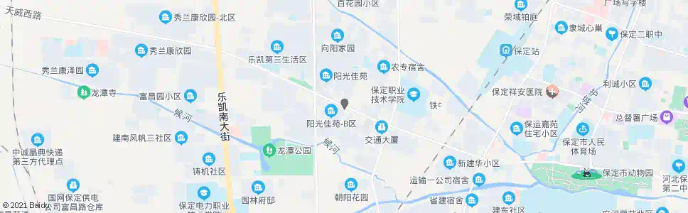 保定巡警支队_公交站地图_保定公交_妙搜公交查询2025